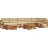  Set vanjskih sofa 8 kom. Prirodna i bež | shoptok.hr