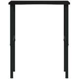  Radni stol tamnosmeđi 80x60x(71,5-98) cm masivno drvo hrast | shoptok.hr