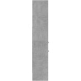 vidaXL Ormarić za knjige siva boja betona 40 x 35 x 180 cm od iverice | shoptok.hr
