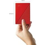 Western Digital Eksterni WD My Passport Red 4TB 2,5" WDBPKJ0040BRD-WESN | Eponuda.ba