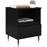  Nočna omarica 2 pcs Črni hrast 40 x 35 x 50 cm Konstruiran les | Shoptok.si