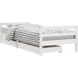  Okvir za dječji krevet s ladicama bijeli 90 x 200 cm borovina | shoptok.hr