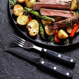 Bbq Jekleni jedilni pribor za zrezke in burgerje, 12 kosov., (5000019581) | Shoptok.si
