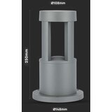  LED Spoljašnja lampa LED/10W/230V 25cm 6400K IP65 siva | Eponuda.com