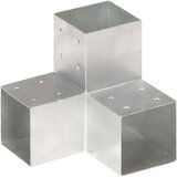 vidaXL spojnici za stupove u y-obliku 4 kom pocinčani metal 101x101 mm | shoptok.hr