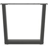  Noge za klub stolić V-oblika 2 kom antracit 60 x (42-43,3) cm čelik | shoptok.hr