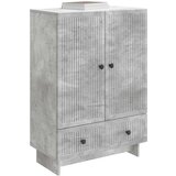  Kreveta Betonsko Siva 66 x 34,5 x 95 cm Konstrukcijsko drvo | shoptok.hr