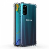 Nillkin silikonski ovitek antishock za samsung galaxy S20 G980 - prozoren Cene