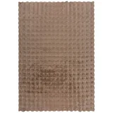 Flair Rugs Smeđe sintetičko krzno 180x290 cm Waffle Faux Fur –