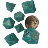 Q-Workshop the witcher dice set. triss - the beautiful healer cene