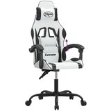  Igraća stolica bijelo-crna od umjetne kože | shoptok.hr