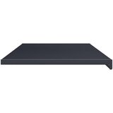  Prozorska klupčica Antracit s drvenim uzorkom 120 x 50 x 4,5 cm | shoptok.hr