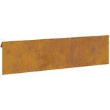 vidaXL Ograja za polže 16 pcs Rjav 100 x 3,5 x 25 cm | Shoptok.si