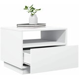  Stolić za kavu s LED svjetlima bijeli 50 x 49 x 40 cm | shoptok.hr