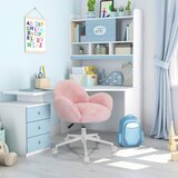 MID.YOU Mladinski Vrtljivi Stol Kiddy Teddy, Roza | Shoptok.si