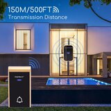 Aigostar Bežično zvono za utičnicu 230V IP44, crno | Eponuda.com