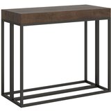 Ityhome 90 x 77 konzolna miza rjava, (20847654) Cene