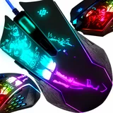  Optički USB gaming miš 3200DPI LED RGB