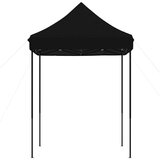  Zložljivi pop-up šotor za zabave črn 200x200x306 cm | Shoptok.si
