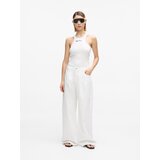 Karl Lagerfeld jeans Top temno zelena / bela | Shoptok.si