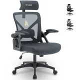 NOBRAND The Symino BGY ergonomically designed seats are high density and the Alcantara interior is adjustable in headrest and armrest grey, (21957054)