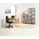  Trappedal zidna polica 2 kom/p hrast/crna ( 3690171 ) | ePonuda.com