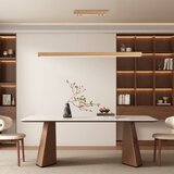  Brilagi -LED prigušiva luster na sajli OAK SMART LED/30W/230V Wi-Fi Tuya hrast + daljinski upravljač | Eponuda.com