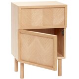 Hübsch Nočna omarica iz masivnega hrasta Herringbone – | Shoptok.si