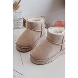 Kesi Children's insulated snow boots Beige Nallita Cene