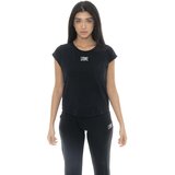 Leone 1947 Majice s kratkimi rokavi Woman T-Shirt Short Sleeves Spring Vibes Črna | Shoptok.si