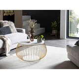 Livetastic KLUBSKA MIZA, bela, zlate barve | Shoptok.si
