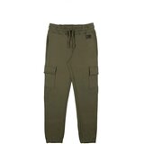 Leone 1947 Hlače cargo Boy Sweatpants Cargo Basic Zelena Cene