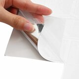  Pločica riblja kost 50 pcs Bijela 30 x 30 cm Poliuretan i PET | shoptok.hr