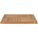 vidaXL Stolna ploča od masivne tikovine 60 x 60 x 2 5 cm | shoptok.hr