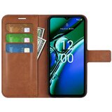 INORCO Zaščitna torbica za Nokio G42, PU usnjeni ovitek za denarnico, stojalo za telefon iz telečje teksture, (22034683) | Shoptok.si