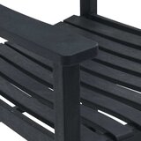  Ljuljačka Crna 84 x 65 x 114 cm Smola | shoptok.hr