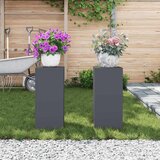  Stalak za biljke 2 pcs Antracit 24 x 24 x 55 cm Čelik | shoptok.hr