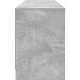 Ormarić za krevet s policom 2 pcs Betonska siva 66 x 33 x 48 cm | Shoptok.si
