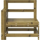 vidaXL Vrtni kavč 69x62x70,5 cm impregnirana trdna borovina | Shoptok.si