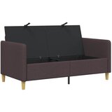 SOFA s pohranom Tamno smeđa 152 x 78 x 87 cm Poliester | shoptok.hr