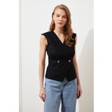 Trendyol Ženska bluza bez rukava crna siva | ePonuda.com