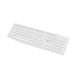  Nautilus, slim multimedia tastatura us, usb, bela | Eponuda.com