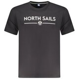 North Sails Muška Crna Majica Kratkih Rukava | shoptok.hr