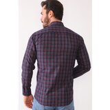 Dewberry G703 MEN'S SHIRT-NAVY-BURGUNDY | Shoptok.si