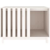  za pse bijela 100 x 70 x 72 cm od masivne borovine | Eponuda.com