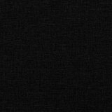  Otomanski okvir kreveta s madracem crni 140x200cm od tkanine | shoptok.hr