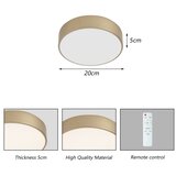 Brilagi LED stropno svetlo POOL LED/24W/230V 3000/4000/6000K prečnika 20 cm zlatno | Eponuda.com