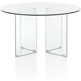 Tomasucci Stakleni okrugao blagovaonski stol ø 50 cm Kaya – | shoptok.hr