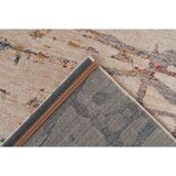 Kayoom RAVNO TKANA PREPROGA Jaka 325 Creme / Multi 120/170 cm tkano krem barve, večbarvno | Shoptok.si
