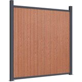 PANEL za ogradu smeđi 872 x 186 cm WPC | Eponuda.ba